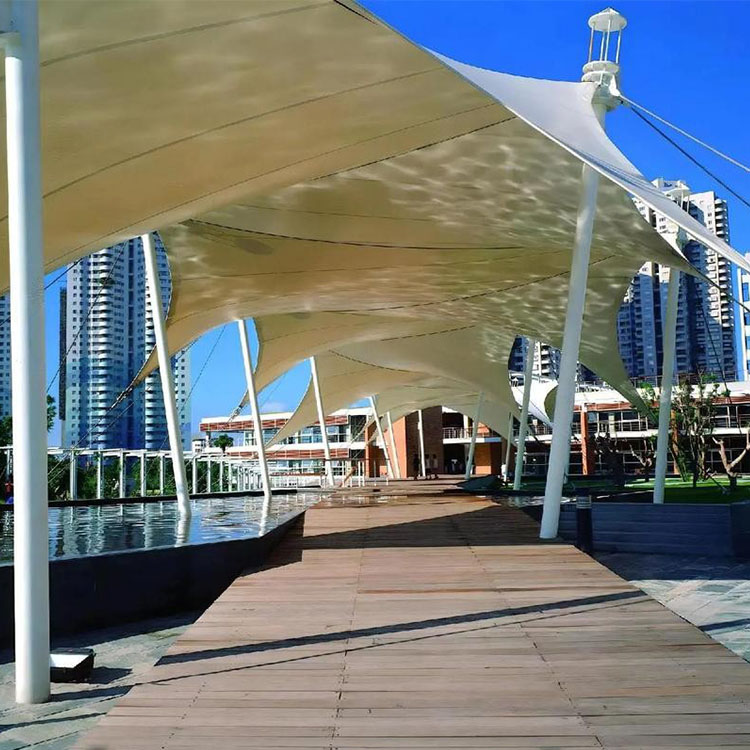 蒲县膜结构景观棚