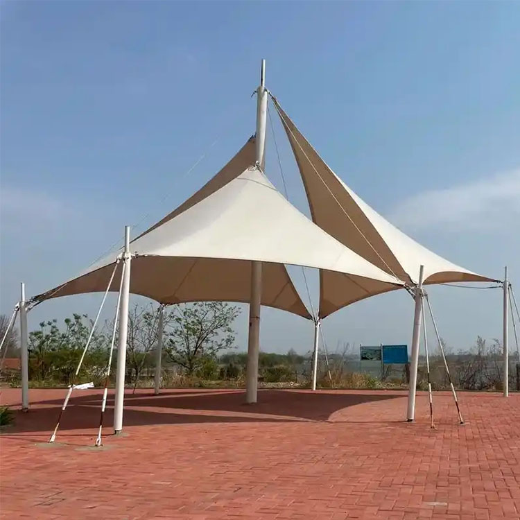 蒲县膜结构景观棚