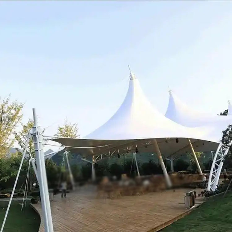 蒲县膜结构景观棚