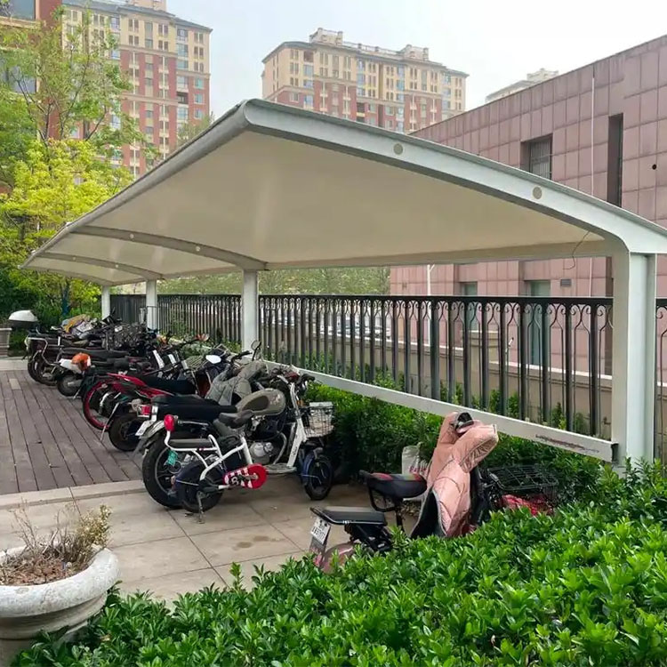 蒲县膜结构电动车棚